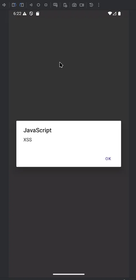 Une WebView exécute un script injecté via une donnée d’Intent piégée : XSS réfléchie sur Android