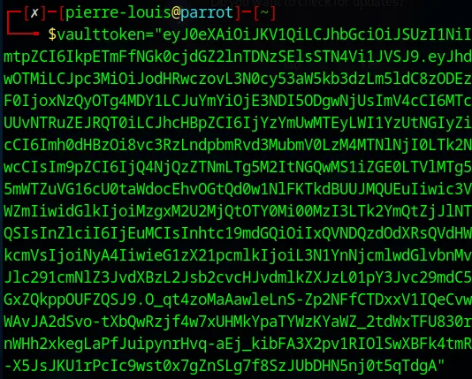 Liste des secrets stockés dans le Key Vault « mobeta-vault »