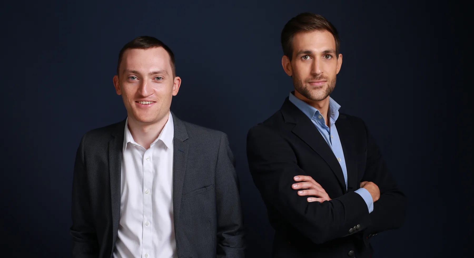 Arthur Le Corguillé et Antoine Morin, cofondateurs de Mobeta